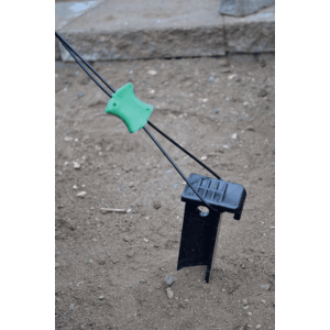 poly line tensioner with anchor stake