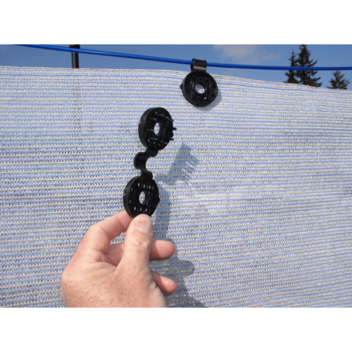 shade fabric clips shade cloth clips application hand