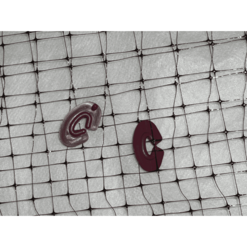 netting clips on netting net to net clips