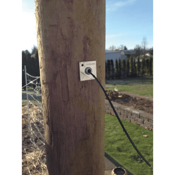 agro line installation to pole