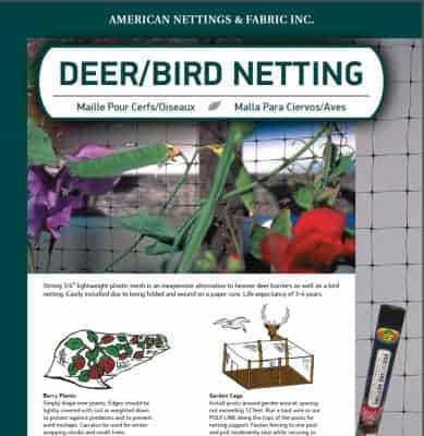 Deer & Bird Netting