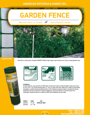 Garden Fence Catalog