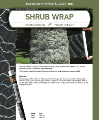 Shrub Wrap Catalog