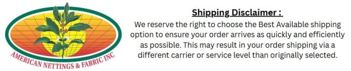 shipping disclaimer - website