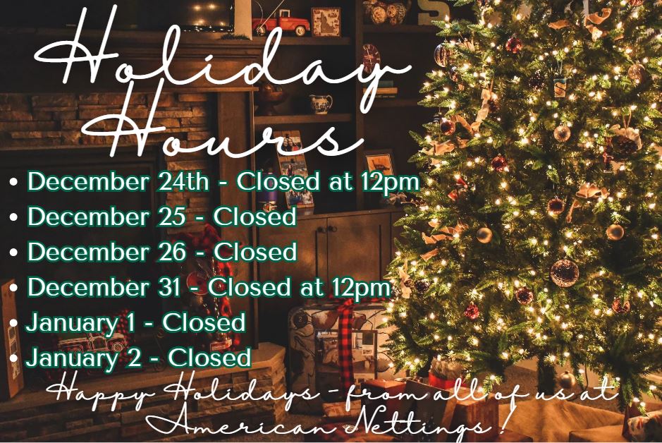 Holiday Hours